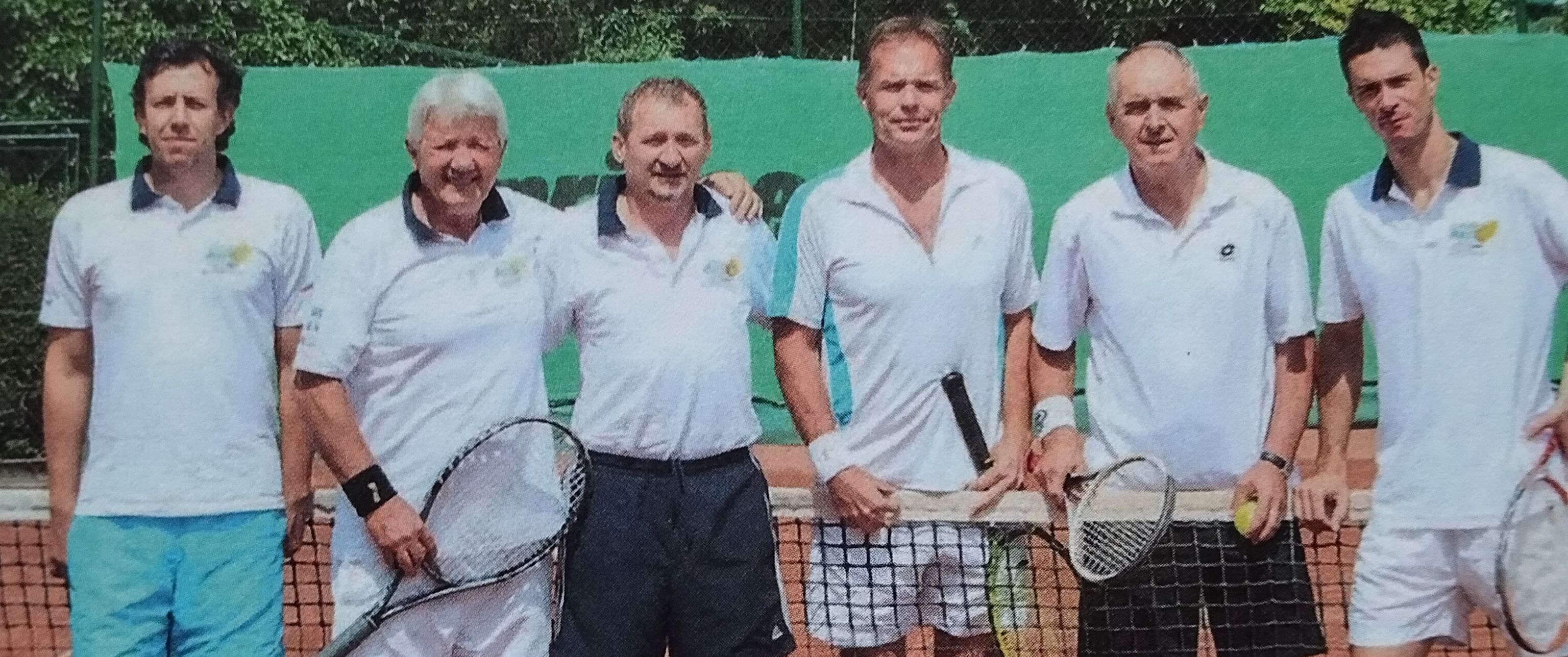 A 10-es évek elején: Tárczy György, Balázs György, Gúr Nándor, Borhi Zsombor, Szita Károly és Balogh Gábor