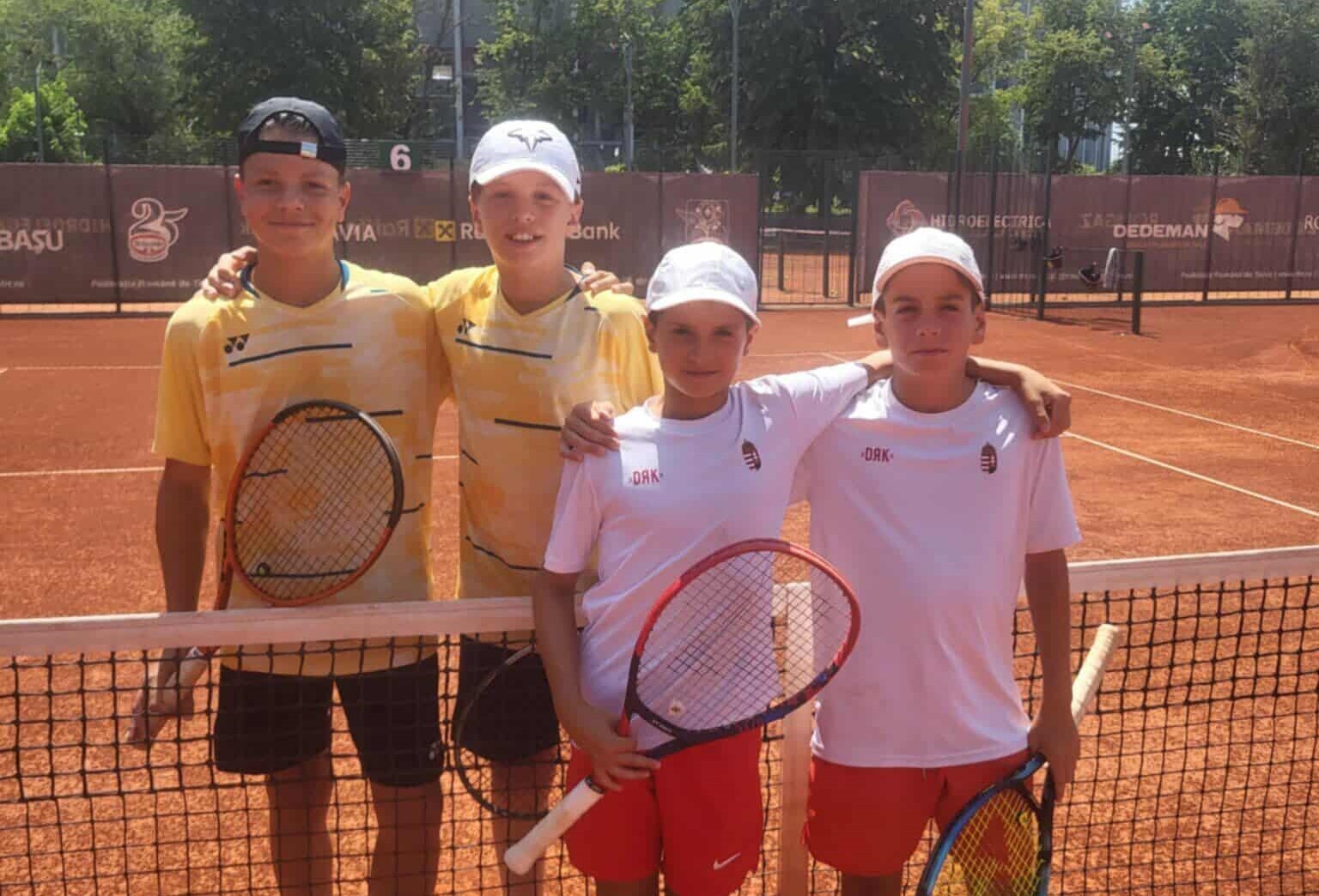 A román duó hiába volt látható fizikális fölényben, Rekedt-Nagy és Szűcs (elől) nagyszerű játékkal nyerte meg a mindent eldöntő párost